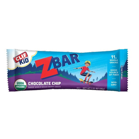 Clif Kid ZBar Family Pack Chocolate Chip 6 Pack 5 x 36g