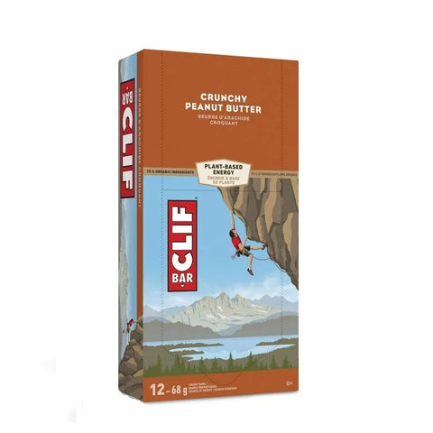 Cliff Bar Crunchy Peanut Butter Bar 12x68g Box