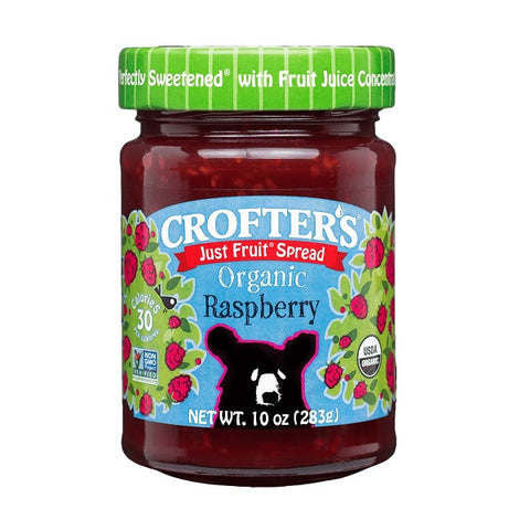 Crofter's Organic Raspberry Just Fruit Spread 235mL - YesWellness.com