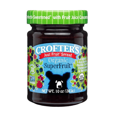 Crofter's Organic SuperFruit Just Fruit Spread 235mL - YesWellness.com