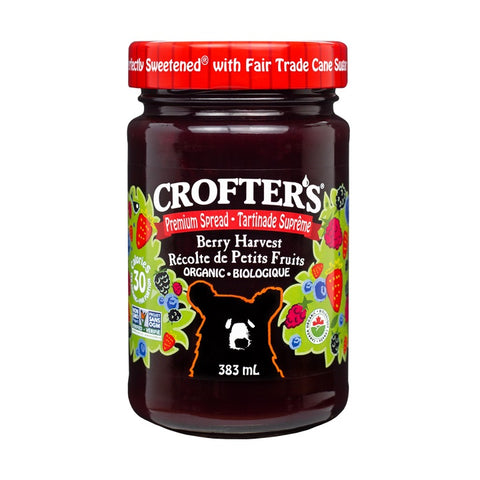 Crofter's Organic Berry Harvest Premium Spread 383mL - YesWellness.com