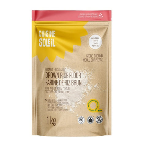 Cuisine Soleil Organic Brown Rice Flour 1 kg