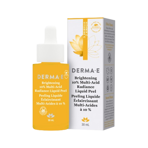 Derma E Vitamin C Radiance Liquid Peel 30mL - Yeswellness