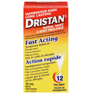 Dristan Long Lasting Nasal Mist (Various Sizes)