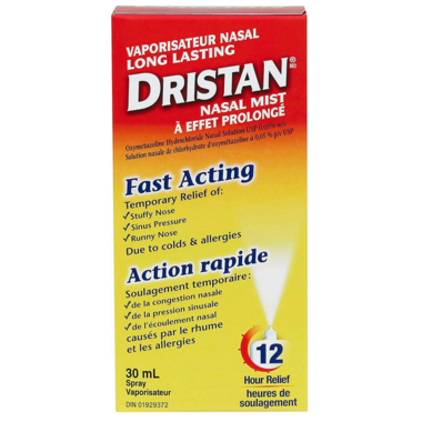 Dristan Long Lasting Nasal Mist (Various Sizes)