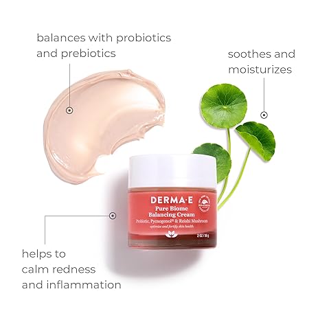 Derma E Pure Biome Balancing Cream 56g