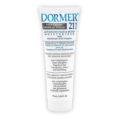 Dormer 211 Advanced Maximum Face Moisturizer with Hyaluronic Acid Complex