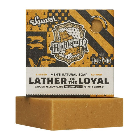 Dr. Squatch Men's Natural Soap Harry Potter Lather Of The Loyal 141g