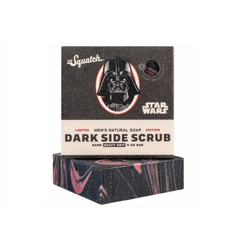 Dr. Squatch Men's Natural Soap Star Wars Dark Side Scrub Soap 141g