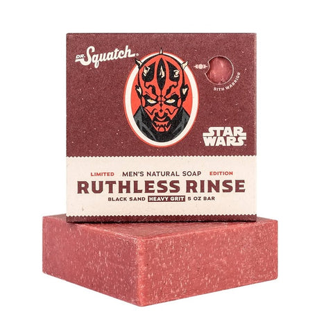 Dr. Squatch Men's Natural Soap Star Wars Ruthless Rinse 141g