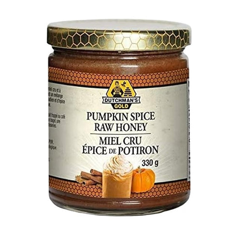 Dutchman's Gold Pumpkin Spice Raw Honey 330g