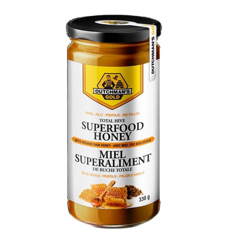 Dutchman's Gold Total Hive Superfood Honey 330g