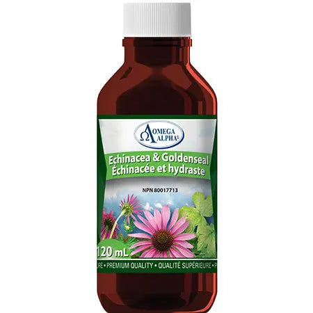 Omega Alpha Echinacea & Goldenseal 120mL