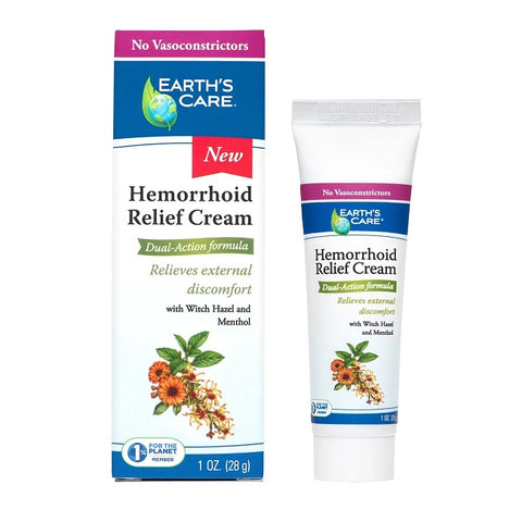 Earth's Care Hemorrhoid Relief Cream 28g