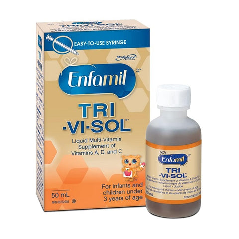 Enfamil Tri-Vi-Sol Multi-Vitamin Supplement of Vitamins A,D and C 50mL - YesWellness.com