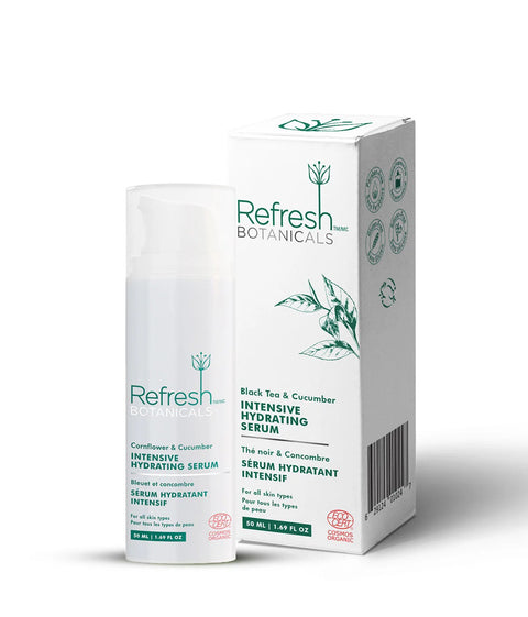 Refresh Botanicals Intensive Hydrating Serum with Black Tea & Cucumber 50mL