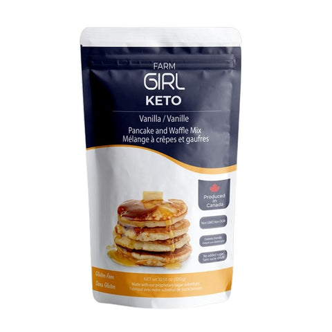 Farm Girl Keto Pancake And Waffle Mix Vanilla 300g