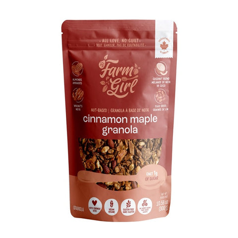 Farm Girl Nut Based Granola Cinnamon Maple 300g