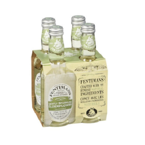 Fentimans Gently Sparkling Elderflower 4 x 275mL