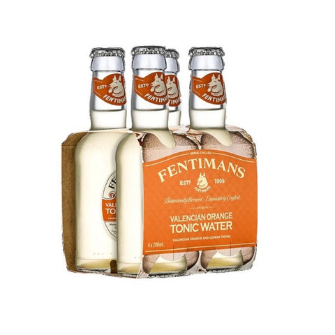 mans Valencian Orange Tonic Water 4 x 200mL