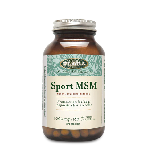 Expires January 2025 Clearance Flora Health Sport MSM Methyl Sulfonyl Methane 180 Capsules