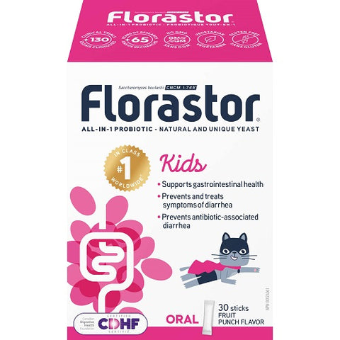 Florastor Kids Daily Probiotic Supplement 30 Sachets