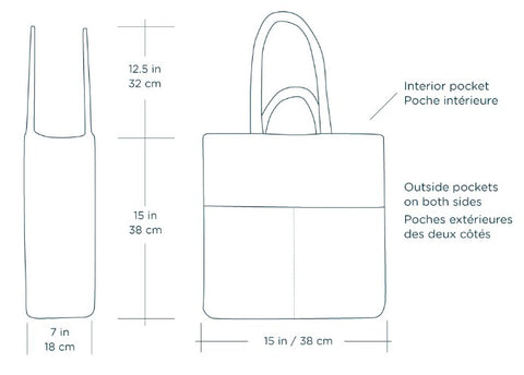 Fluf Box Tote (Various Colours)