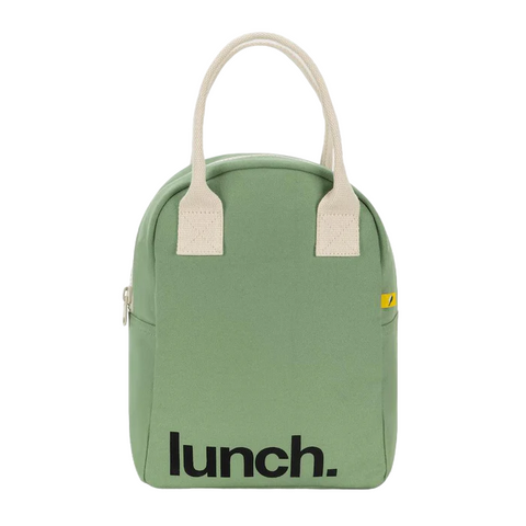 Fluf Zipper Lunch Bag Lunch (Various Colours)