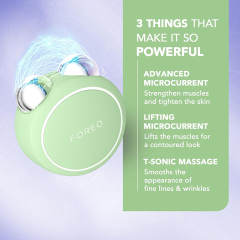 Foreo Bear 2 Microcurrent Facial Toning Device Pistachio