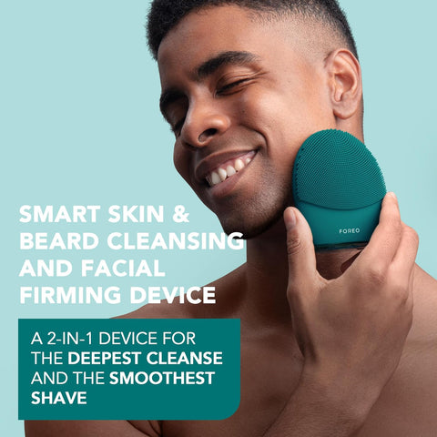 Foreo Luna 4 2-In-1 Smart Facial Cleansing & Firming Device Men - YesWellness.com