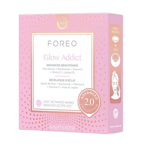 Foreo UFO Activated Masks Glow Addict 6 Count - YesWellness.com