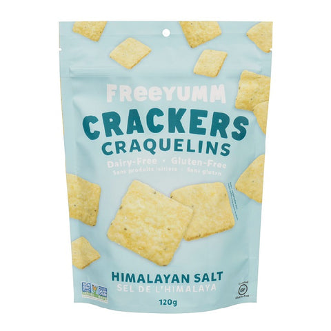 Freeyumm Foods Himalayan Salt Crackers 6x120g