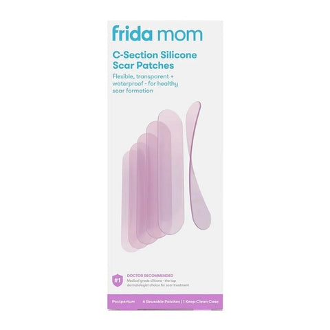 Frida Mom C-Section Silicone Reusable Scar Patches 6 Count - YesWellness.com