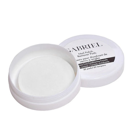 Gabriel Cosmetics Nail Polish Remover Pads 20 Pads