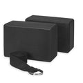 Gaiam Block & Strap Combo 2 Pack - YesWellness.com