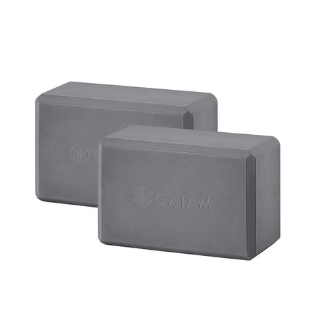 Gaiam Yoga Block 2 Pack (Various Colours) - YesWellness.com