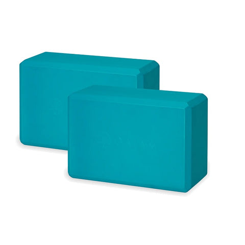 Gaiam Yoga Block 2 Pack (Various Colours) - YesWellness.com