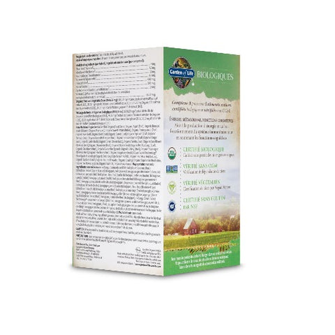 Garden of Life Organics B Complex Once Daily - 30 Veg Tablets - YesWellness.com