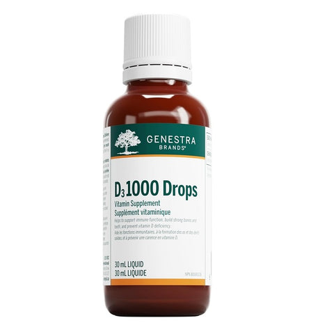 Genestra D3 1000 Drops 1000 IU 30 mL