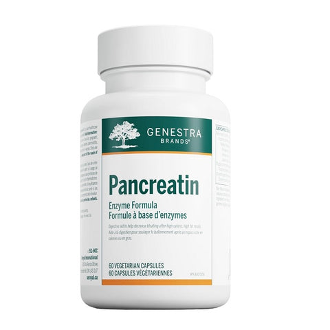 Genestra Pancreatin Enzyme Formula 60 Veg Capsules