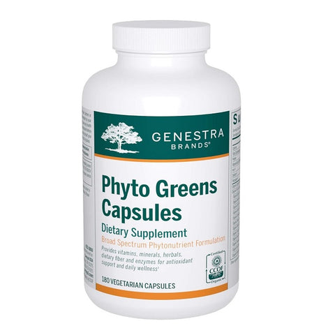 Genestra Phyto Greens Capsules 180 Veg Capsules