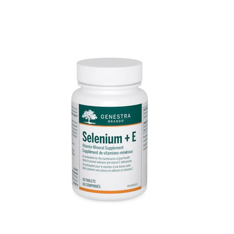 Genestra Selenium + E 60 Tablets