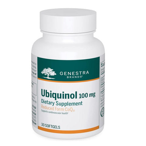 Genestra Ubiquinol 100mg 30 Softgel Capsules