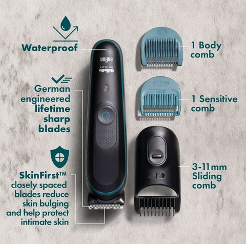 Gillette Intimate Pubic Hair Trimmer