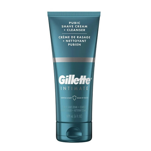 Gillette Intimate Pubic Shave Cream & Cleanser 177mL 