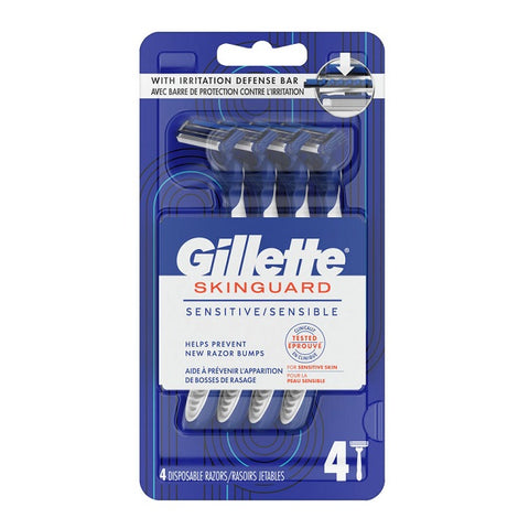 Gillette SkinGuard Disposable Razors Sensitive 4 Razors 
