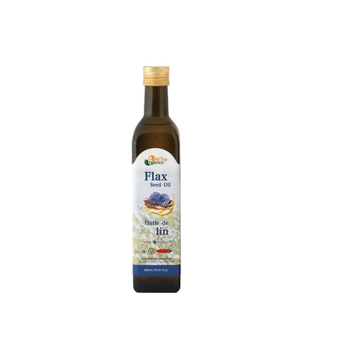 Gold Top Organics Organic Flax Seed Oil 500mL