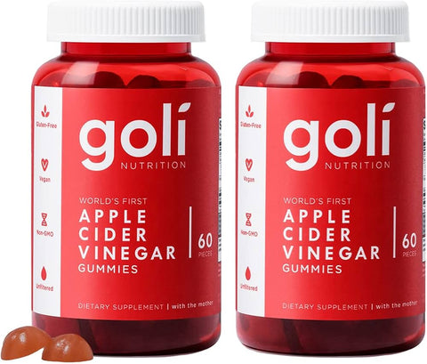 Goli Apple Cider Vinegar Gummies 2 pk