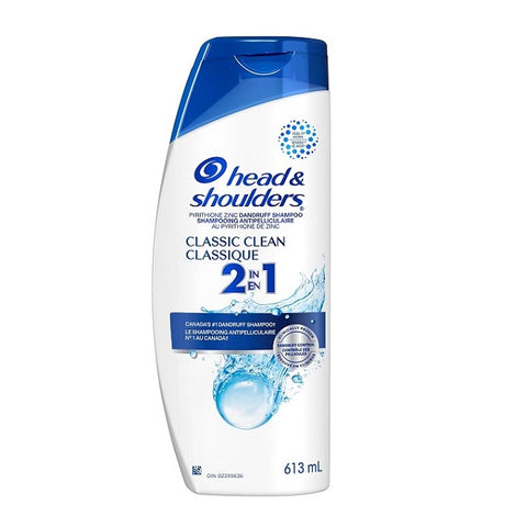 Head & Shoulders Classic Clean 2 in 1 Shampoo  613mL