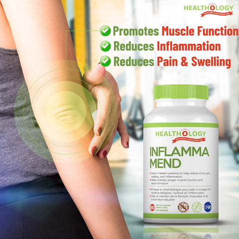 Healthology Inflamma-Mend 60 Capsules - YesWellness.com